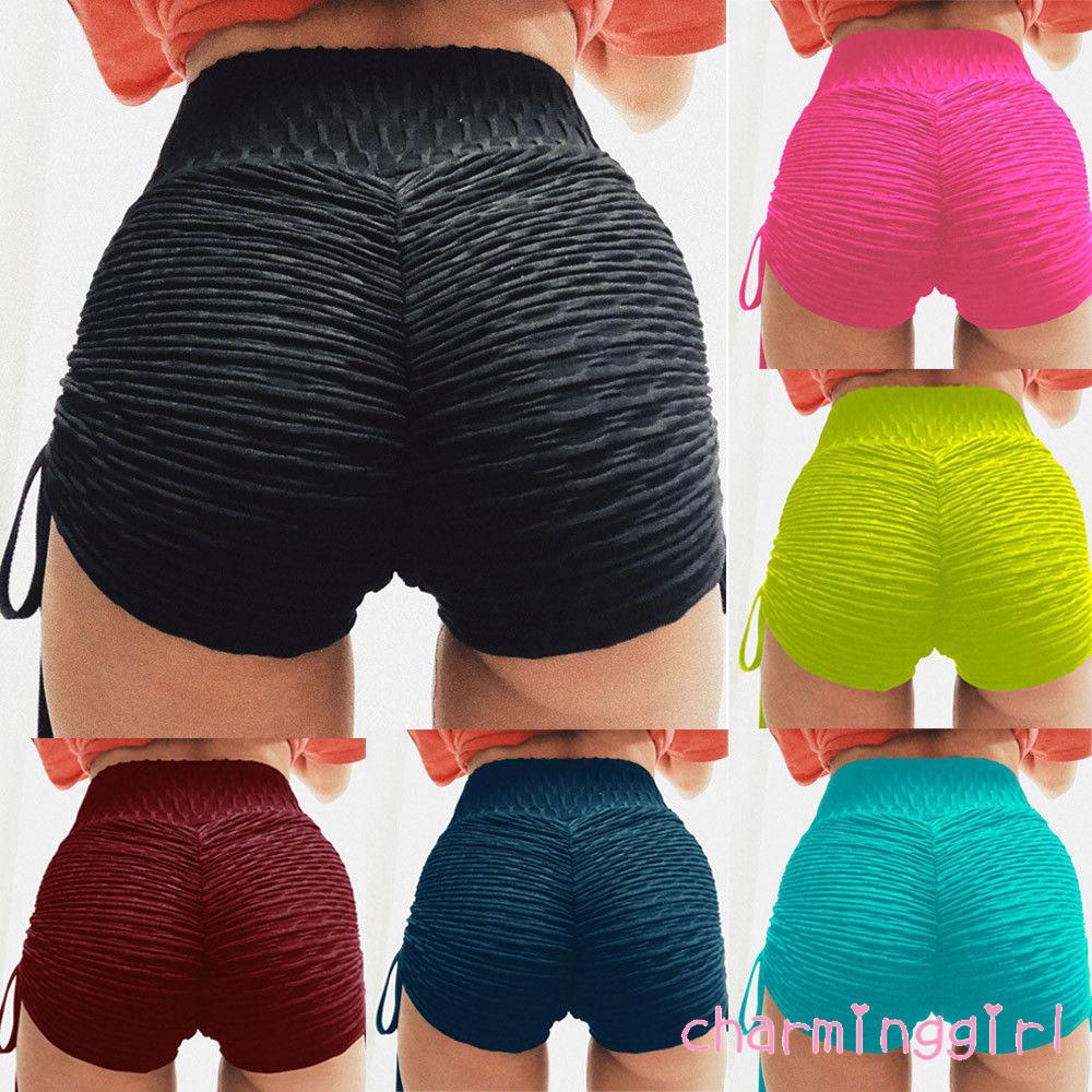 GIH-Heartell Women´s Jacquard Side Bandage Athletic Shorts Fashionable Casual | BigBuy360 - bigbuy360.vn