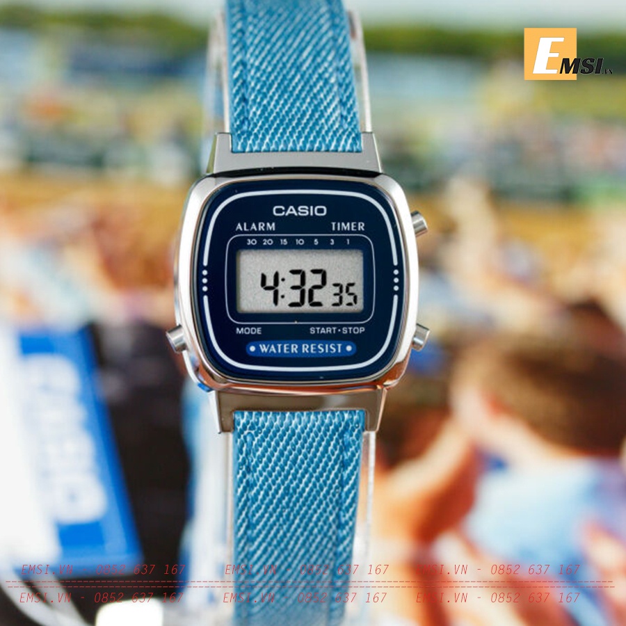 Đồng hồ Casio Nữ Vintage LA670WL-2A2DF