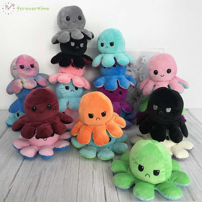 #Búp bê bạch tuộc# Electric Deformation Octopus Doll Octopus Doll Pendant Double-Sided Expression Lights For Children Kids