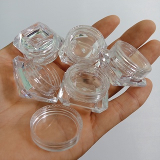 Hũ Kim cương 3Gam chiết mỹ phẩm kem dưỡng trong phun xăm loại 1