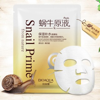 Mặt nạ Bioaqua tinh chất lựu đỏ và ốc sên căng mịn da