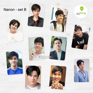 Set 10 tấm card hình OhmNanon bo góc tặng sleeve