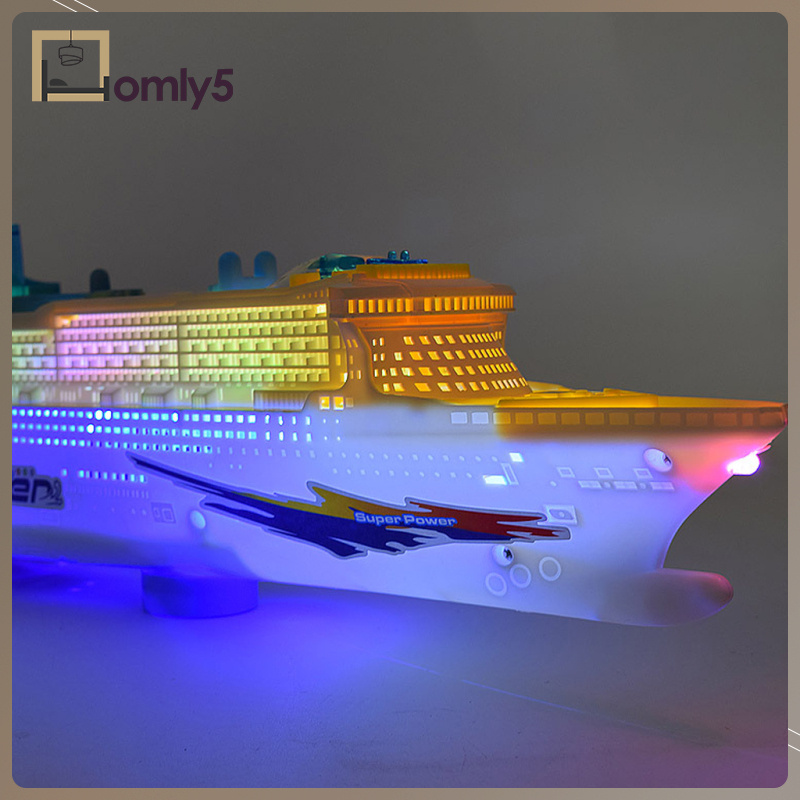 Đồ chơi tàu thủy có đèn led phát ra âm thanh