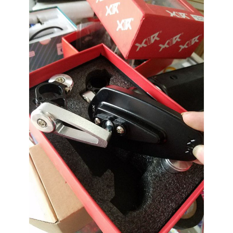 gương gù X1r màu trắng bạc