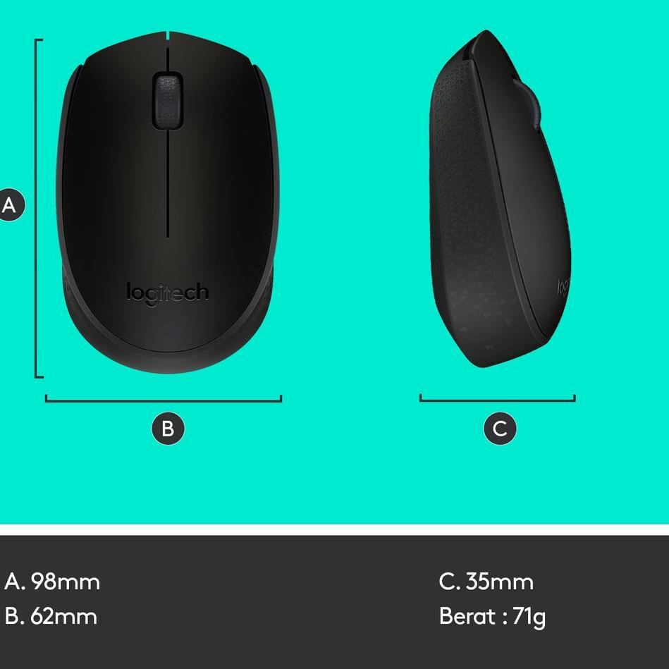 Chuột Không Dây Logitech M170 M 170 Chính Hãng Chính Hãng | BigBuy360 - bigbuy360.vn