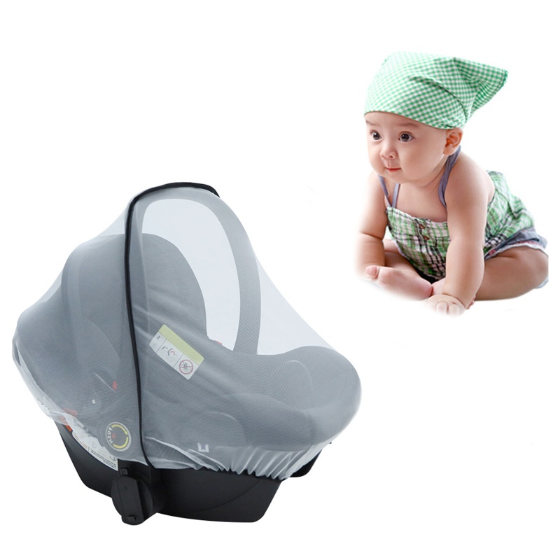 Lưới Chống Muỗi Gắn Xe Đẩy Em Bé Tiện Dụng