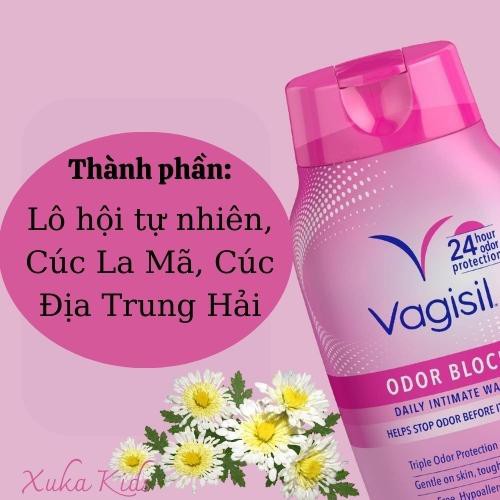 (Hàng Mỹ - mẫu mới) Dung dịch vpệ sinh phụ nữ Vagisil 354ml giúp vùng kín luôn khô ráo, sạch sẽ, thơm tho