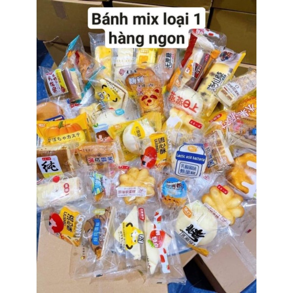 (SHIP HOẢ TỐC) THÙNG 1kg BÁNH MIX ĐÀI LOAN DATE MỚI HSD 6 THÁNG - Ăn vặt Snackfoodbysuri