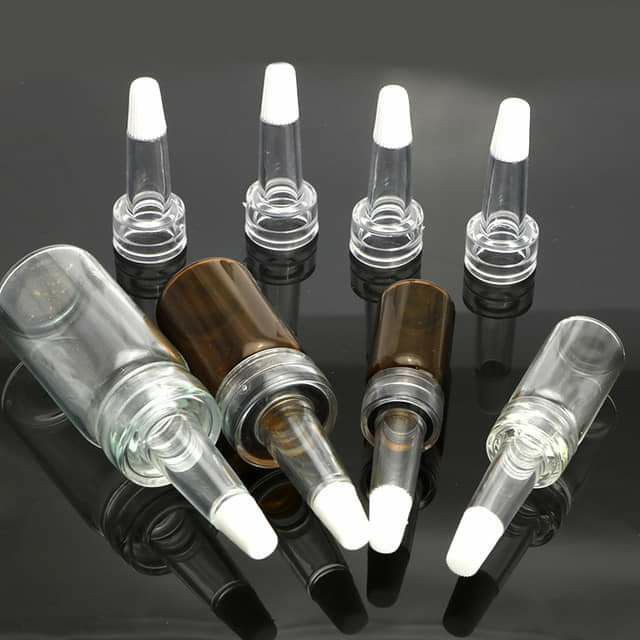 COMBO 10 lọ chiết serum bằng thuỷ tinh kèm nút chiết