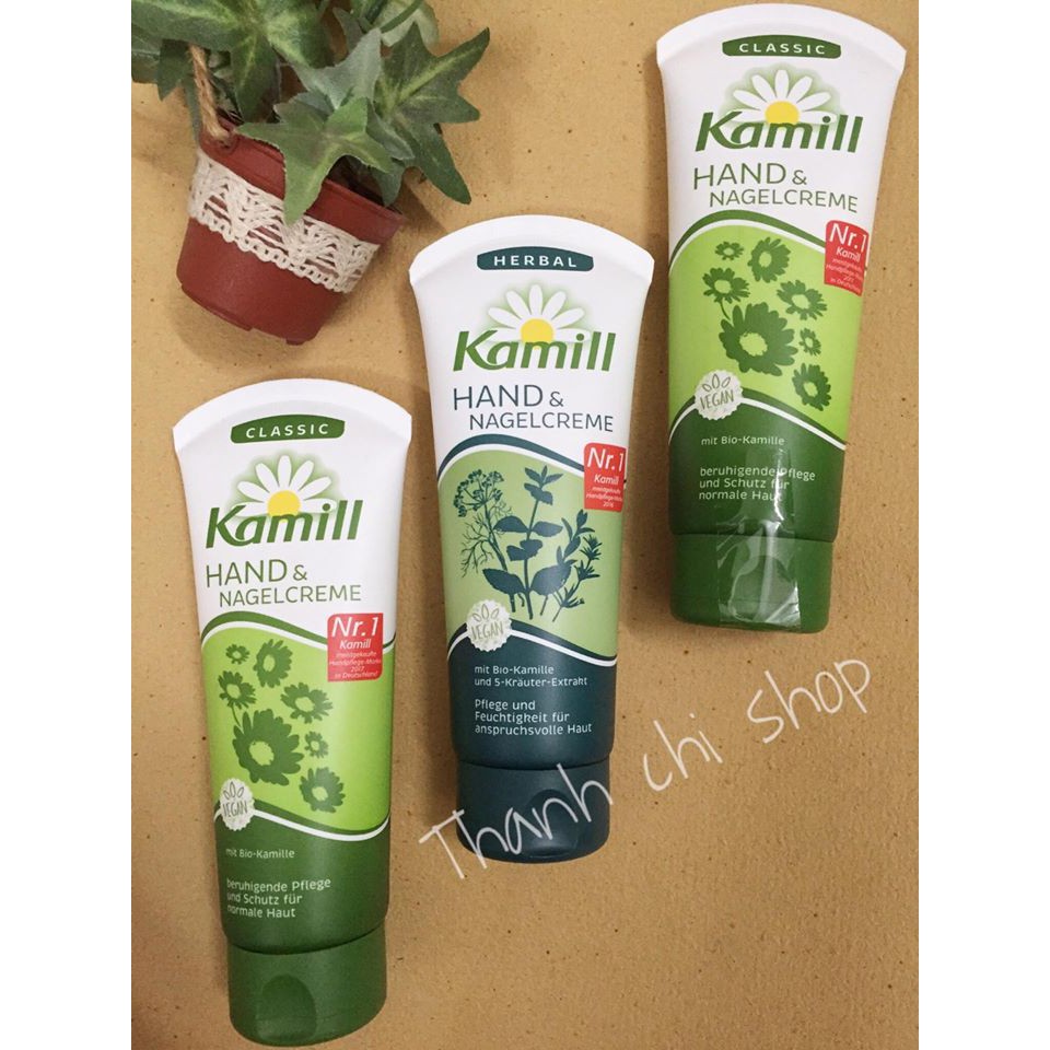 kem dưỡng tay Kamill tuýp 100ml