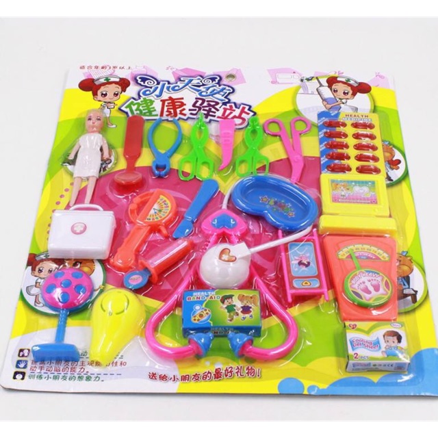 Bộ đồ chơi y tá dành cho bé