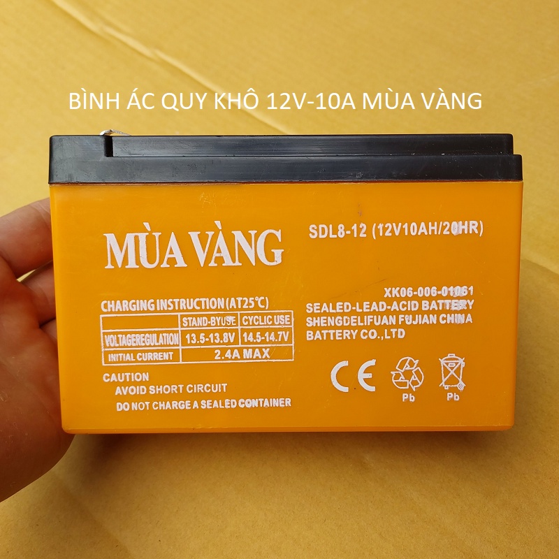 Bình ắc quy khô ❤️FREESHIP❤️ Ắc quy 12v-9AH/20HR bình phun bằng điện