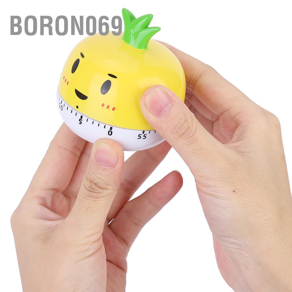 Boron069 Cartoon Mechanical Manual Kitchen Cooking Timer Alarm Reminder Timepiece Countdown Tool