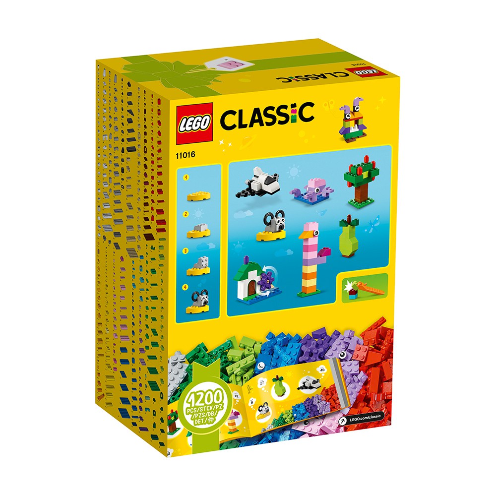 LEGO CLASSIC 11016 11018 11021 THÙNG GẠCH LEGO CHÍNH HÃNG SIZE XXL 1200 MẢNH GHÉP