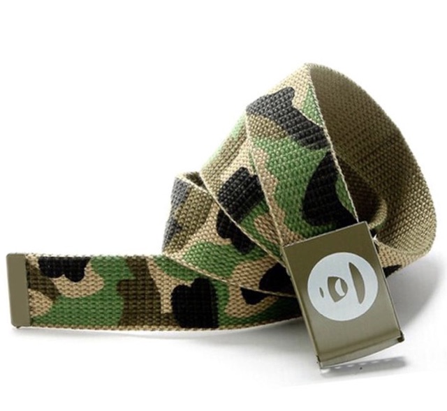 Dây nịch Bape Camo