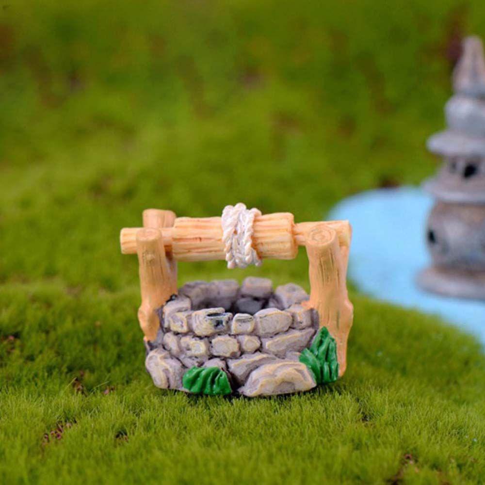 YIYU Đồ trang trí Hồ Nước Thủ Công Dễ Thương Dùng Trang Trí Sân Vườn