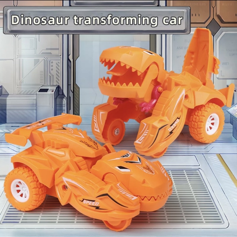 Đồ chơi xe biến hình khủng long HYG Toys độc đáo dễ thương cho trẻ em