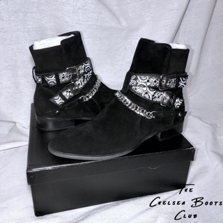 [Chelsea boots] AMIRI BANDANA Boots 2 quai xích