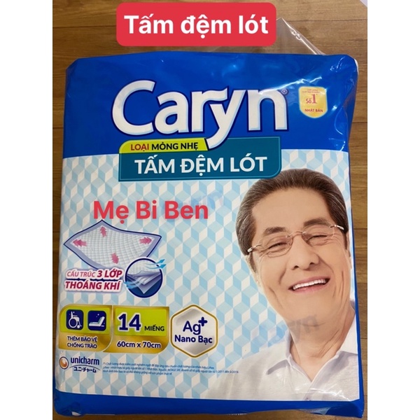 [GIÁ SỈ THÙNG 4-8 GÓI] Tấm Đệm Lót Caryn size L10/L20/XL14 miếng