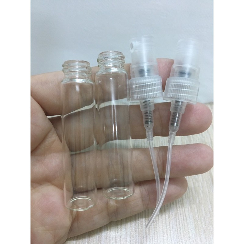 Chai lọ chiết nước hoa thủy tinh 5ml/10ml / lọ dầu thơm / chai lọ chiết nước hoa 5ml/10ml
