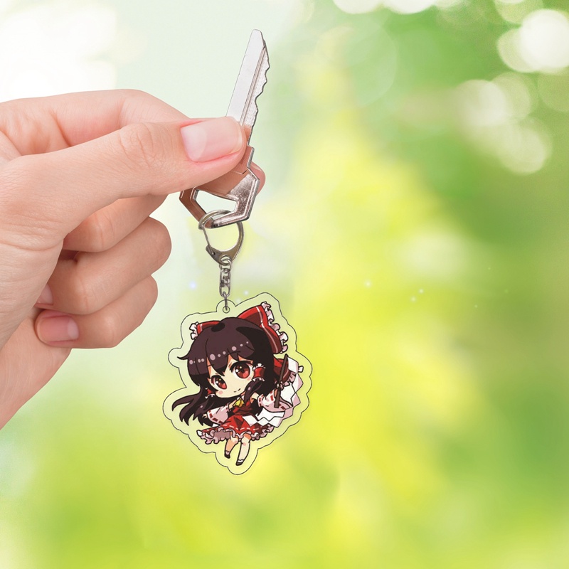 1 Móc Khóa Hình Cầu Anime Touhou Project