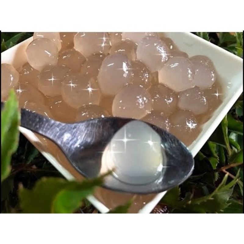 Gói 1kg Trân Châu Đen - Trắng - Hoàng Kim nấu trà sữa trân châu , Topping Trà Sữa