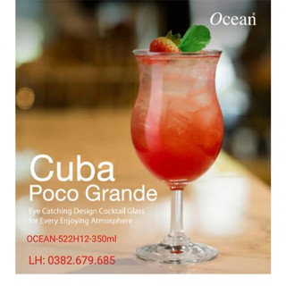 Bộ 6 ly ocean  sinh tố poco grand 350ml-(522H12)