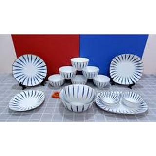 Bộ Bát Đĩa Sứ 12 Sản Phẩm - Bộ Bát Đĩa “Gia Đình Đầm Ấm” (Có Bán Lẻ Từng Sản Phẩm)