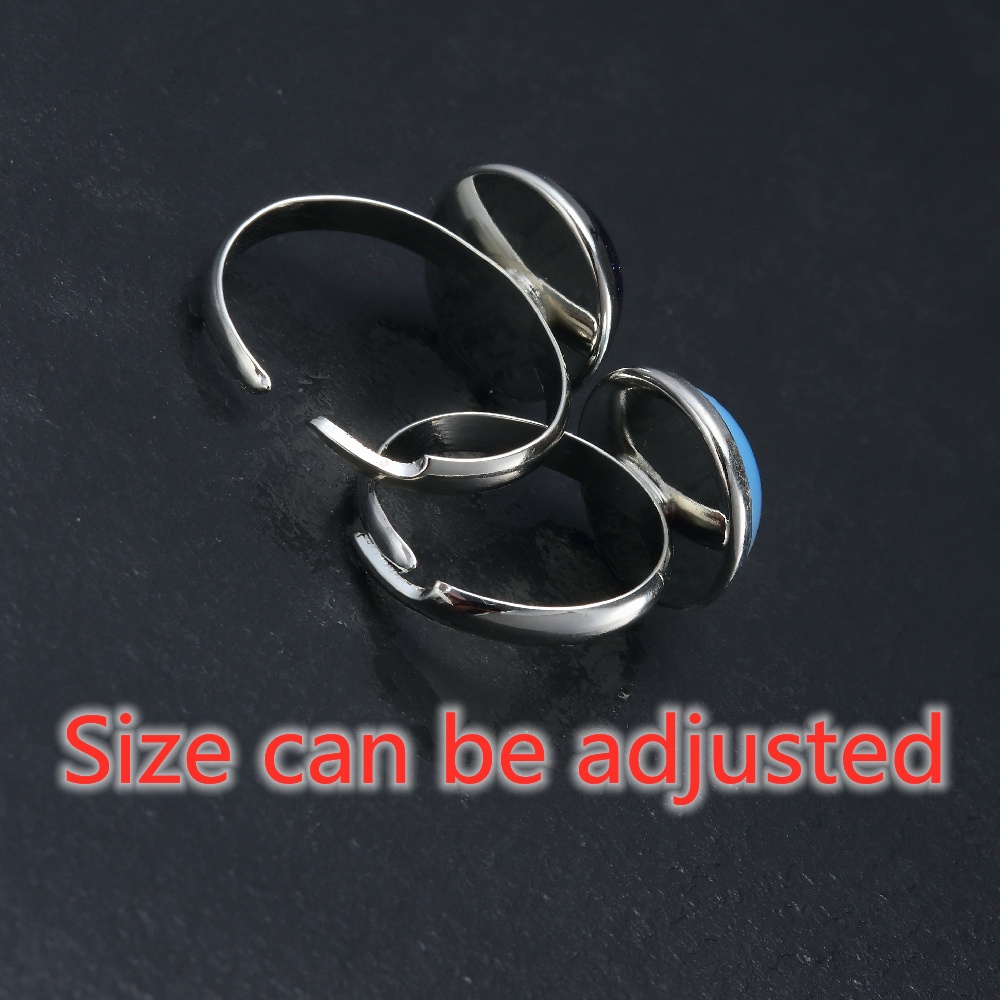 Nhẫn Đính Đá Mắt Hổ Phách Tự Nhiên Phong Cách Vintage