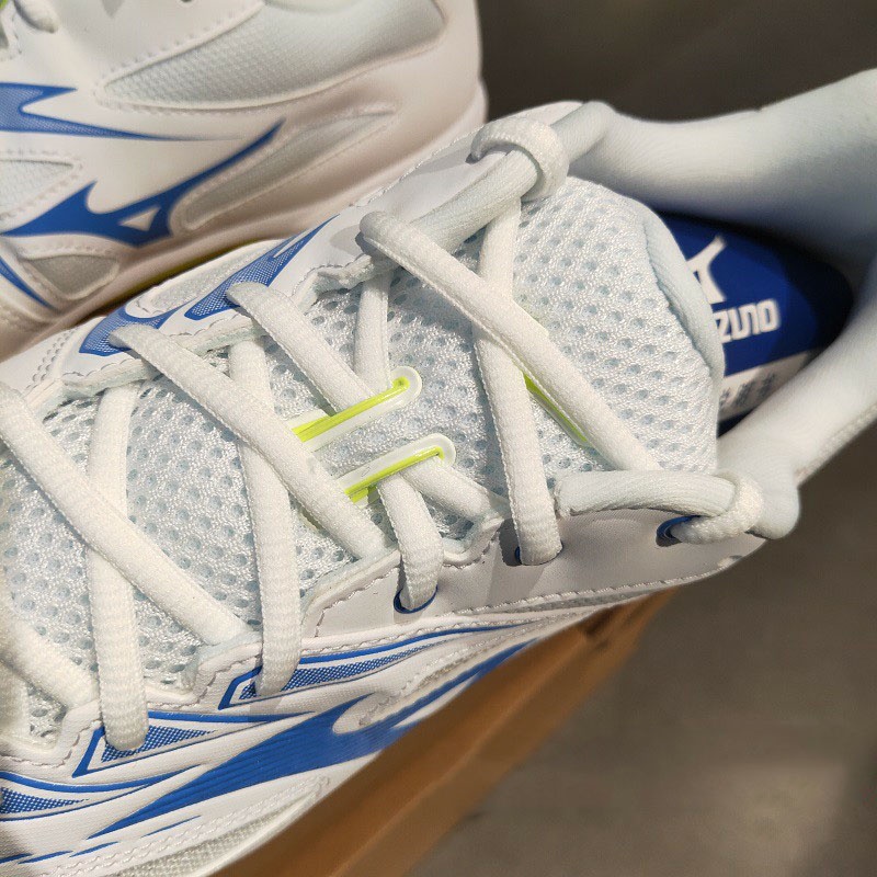 Giày cầu lông Mizuno WAVE FANG NX 71GA205024 phiên bản mới màu trắng đủ size