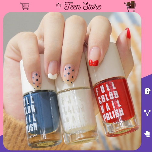 Sơn móng tay thường dạng nước khô nhanh dễ lột thời trang Fairy's Gift nội địa trung 10ml Teen Store TS11516