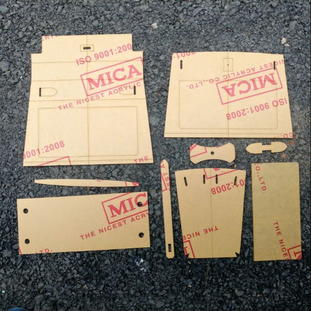 Mẫu rập dùng làm túi KL size 20, 22, 25, 28 dụng cụ làm da