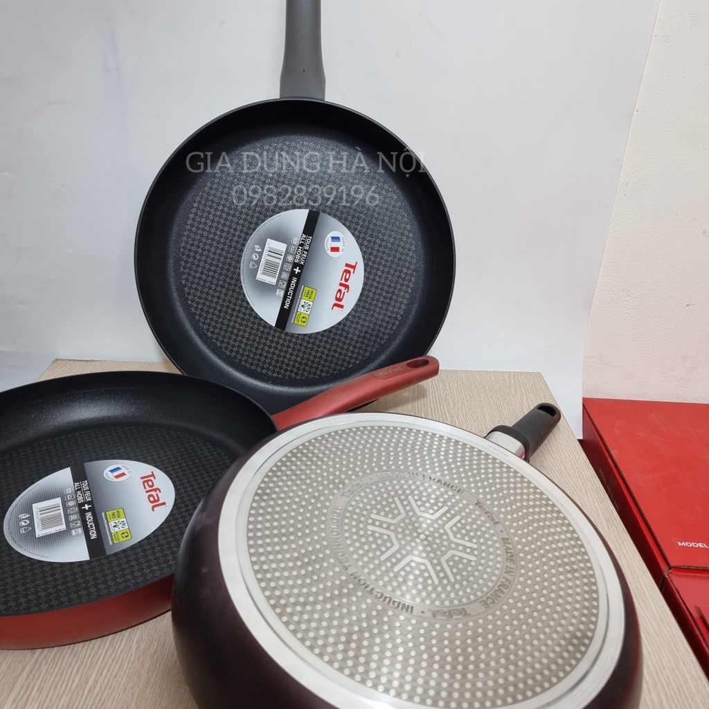 Chảo tefal chiên rán xào 28cm 30cm 32cm Character siêu chống dính - Lưu ý hàng chuẩn xịn Pháp