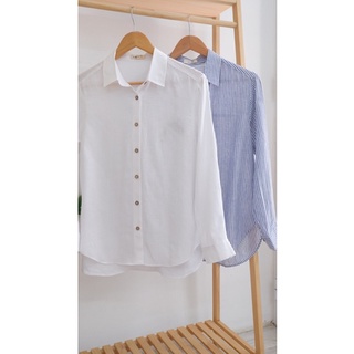 Áo sơ mi linen nữ