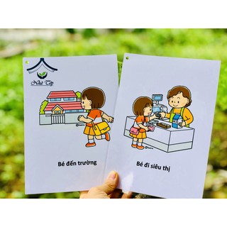 [Học liệu phát triển ngôn ngữ] Bộ thẻ phát triển ngôn ngữ