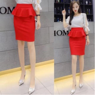 Chân váy BÚT CHÌ eo đuôi cá dáng bút chì ngắn 50cm THỜI TRANG CÔNG SỞ