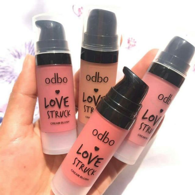 Má Hồng Dạng Kem ODBO Love Struck Cream Blush 18ml - Thái Lan