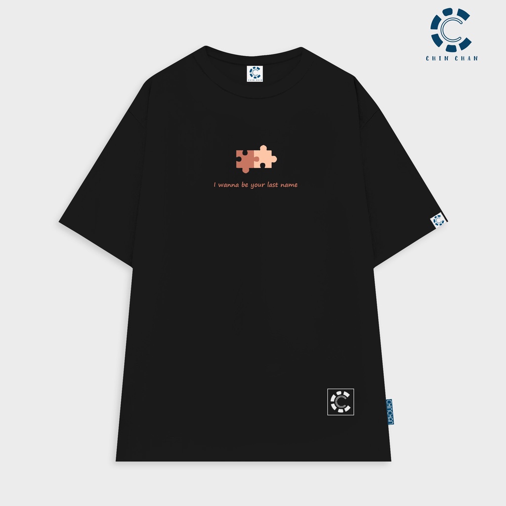 Áo thun Chinchan - Puzzle Piece Tee 5 Màu Form rộng tay lỡ unisex nam nữ