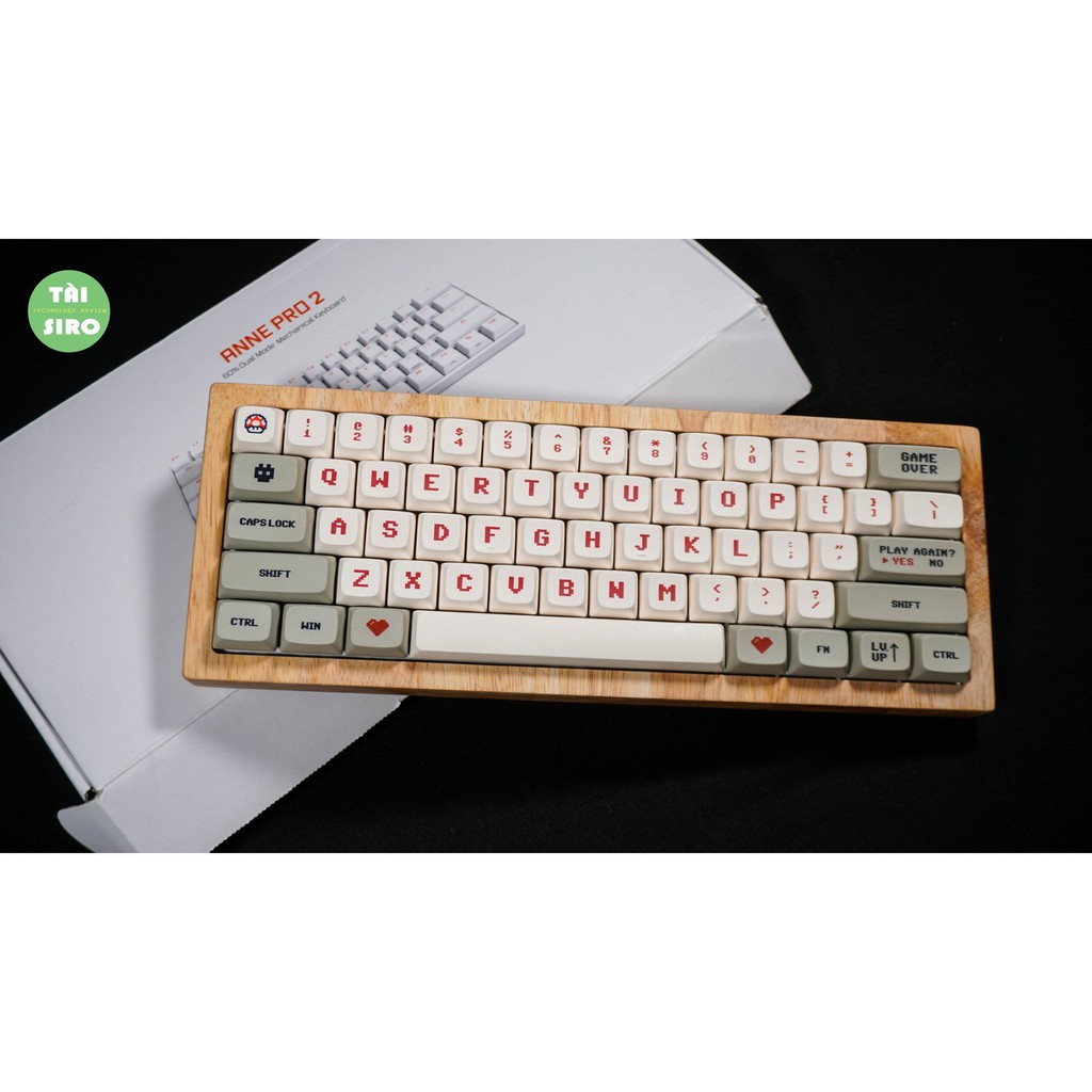 Vỏ Gỗ Bàn Phím Cơ Anne Pro 2 - CASE WOOD MECHANICAL KEYBOARD ANNE PRO 2