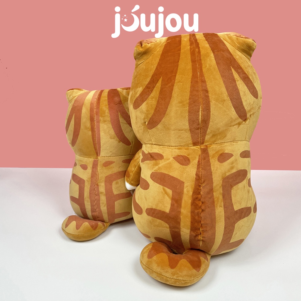 Gấu bông mèo béo tay che mắt cute size 30 - 40cm cao cấp JouJou mềm mịn dễ thương cho bé