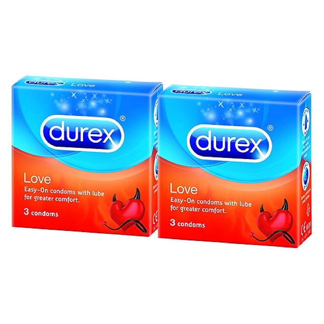 [25k] Durex Fetherlite, Love, Tingle, Performa, Kingtex hộp 3c đồng giá 25k