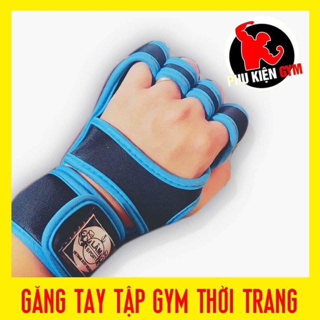 Găng tay tập gym - Găng tay mẫu mới bán chạy số 1 - Hàng tại xưởng!