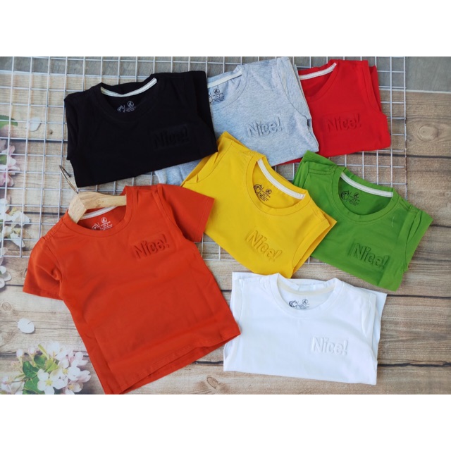 Áo phông cộc tay cho bé trai