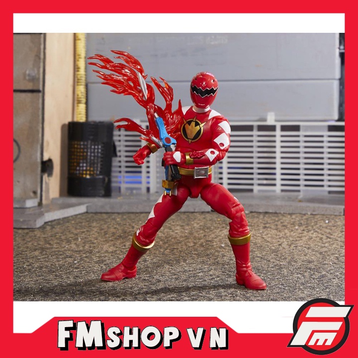 MÔ HÌNH CHÍNH HÃNG LIGHTNING COLLECTION RED DINO THUNDER RANGER