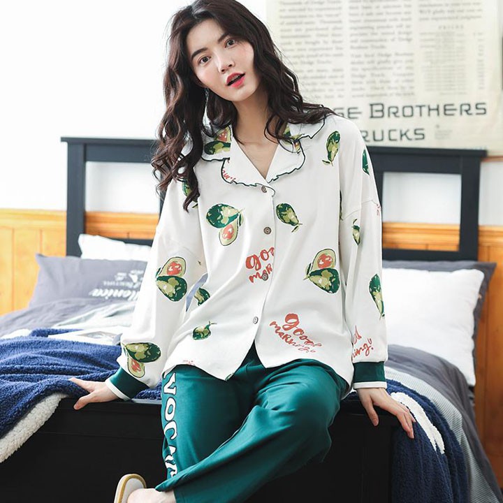 HÀNG CAO CẤP -  BỘ PIJAMA | ĐỒ ĐÔI NAM NỮ - style Hàn Quốc - Shop Thủy Bông-P241  - Hàng Cao Cấp