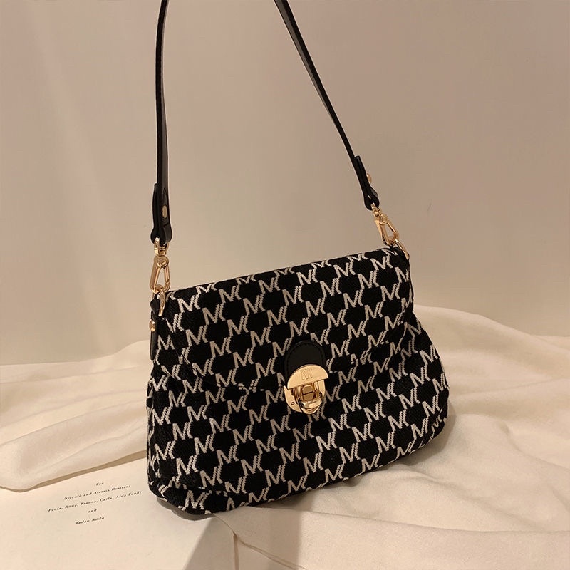 Túi xách vải mk hoạ tiết rappo