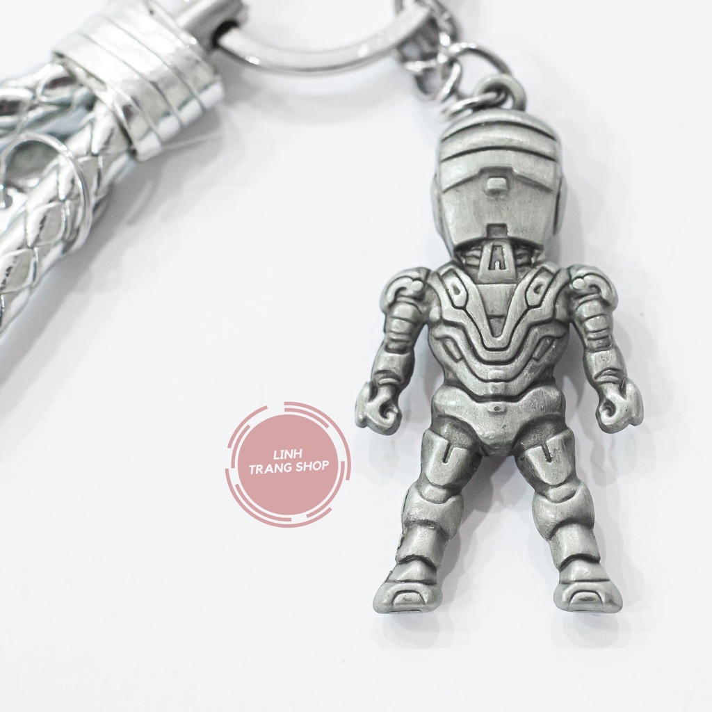 Móc chìa Khoá Hình Người Sắt, Móc Khoá Keychain Người Sắt Cá Tính