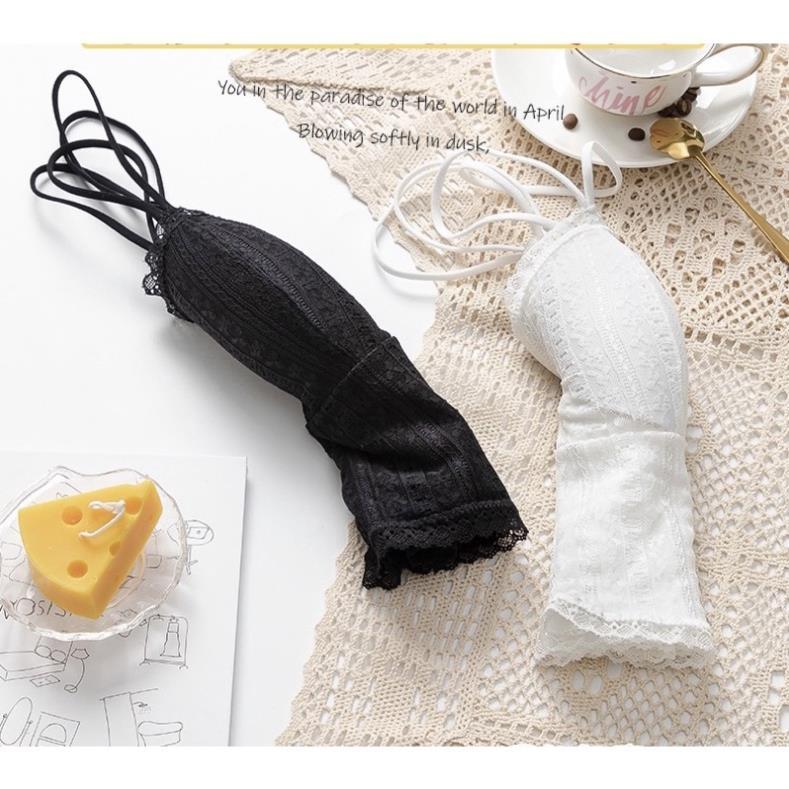 Áo Lót Ren Softie Áo Ngực Bra Ren 2 Dây Không Gọng Công Chúa Siêu Dễ Thương 995