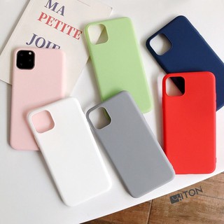 Ốp dẻo màu trơn mịn iphone 6/7/8/x/11