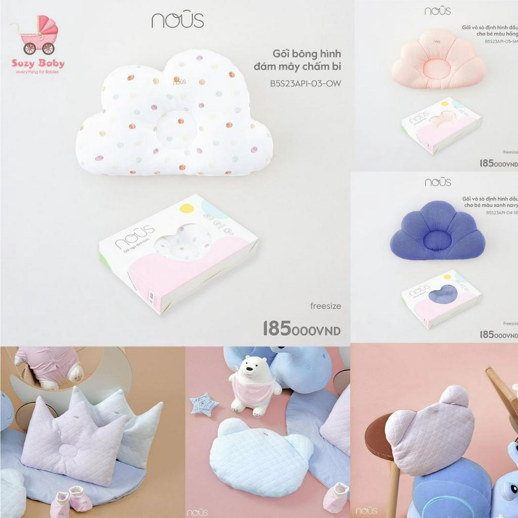 GỐI NU BÔNG - GỐI NOUS ĐỊNH HÌNH ĐẦU CHO BÉ